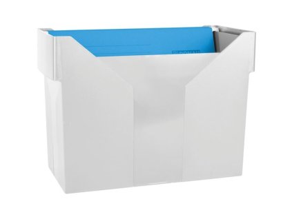 Box na záv. desky Donau vč.5 desek - plast., šedý
