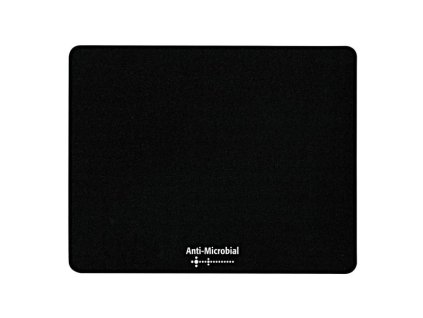 Podložka pod myš Logo anti-mikrobiální, černá