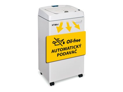 Skartovací stroj KOBRA AF.1 C4 s elektronickým zámkem