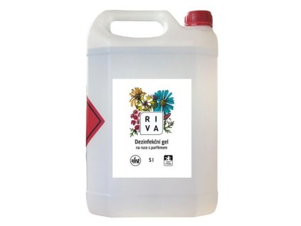 Dezinfekční gel na ruce Riva - 5 l
