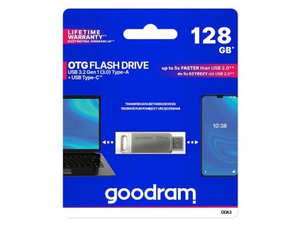 Flash disk GOODRAM typ-A-C™ USB 3.2 128 GB