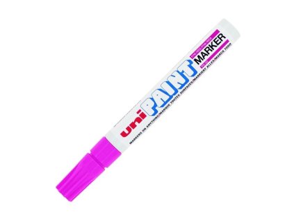 Lakový popisovač UNI PX-20, růžový