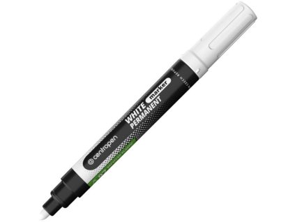 Permanentní popisovač Centropen 8586, bílý