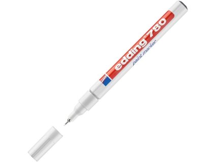 Lakový popisovač Edding 780, bílý