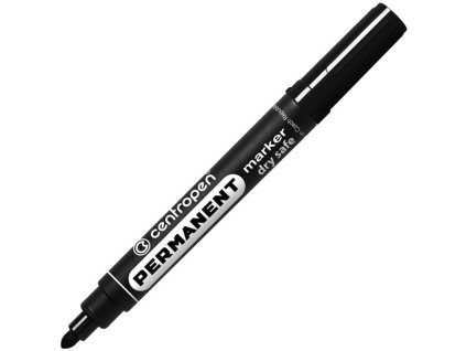 Permanentní popisovač Centropen 8510, černý