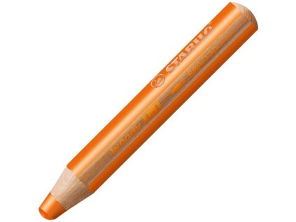Stabilo Woody pastelka 3v1, oranžová, 5 ks