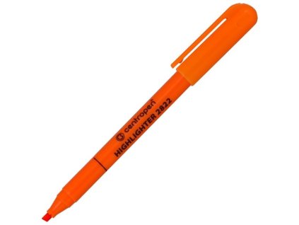 Zvýrazňovač Centropen 2822, oranžový