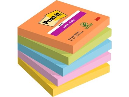 Bloček Post-it Sticky, 76 x 76 mm, BOOST, 5 ks