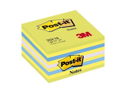 Bloček Post-it, 76 x 76 mm, lemon