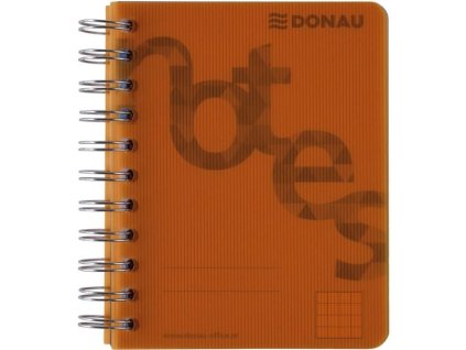 Blok Donau College, A6, čtverečkovaný, oranžový