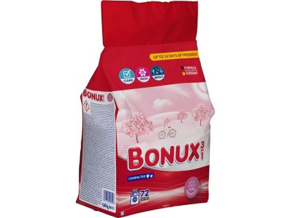 Prací prášek Bonux Color - 4,68 kg, 72 pracích dáv
