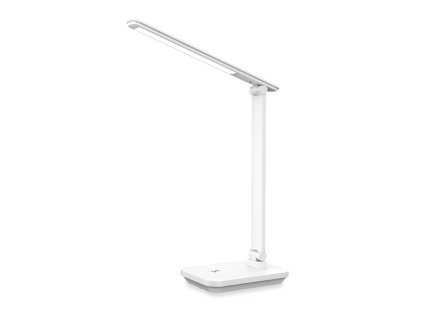 Platinet stolní LED lampa 5W stmívatelná, dotykové ovládání, integrovaná baterie 6000mAh, bílá