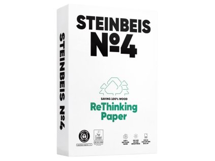 Recyklovaný papír Steinbeis No.4 A4 80 g/m2,500l.