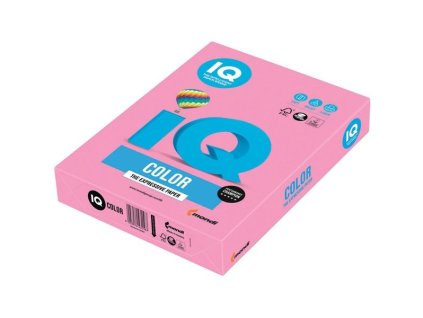 Barevný papír IQ Color A4-PI25, růžový, 160 g/m2, 250l.