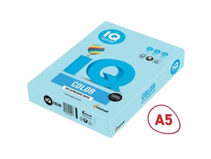 Barevný papír IQ Color A5-MB30,pastel.modrý, 500 listů
