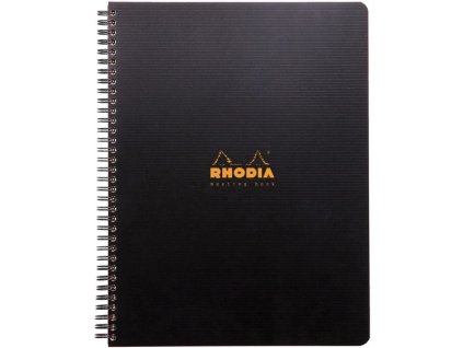 Zápisník Rhodia Active Meeting Book, A4+, černý