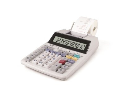 Kalkulačka s tiskem Sharp EL1750V 12-m.,dvoubar.t.