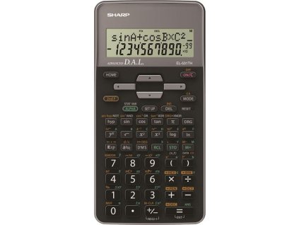 Vědecká kalkulačka Sharp EL-531TH, šedá