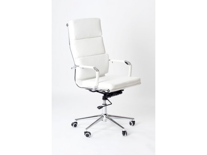 Kancelářská židle ADK Soft, bílá