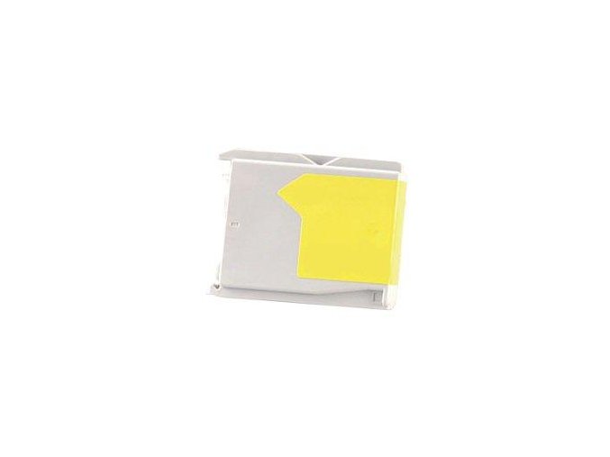 Brother LC-1000Y, yellow 17ml - kompatibilní cartridge