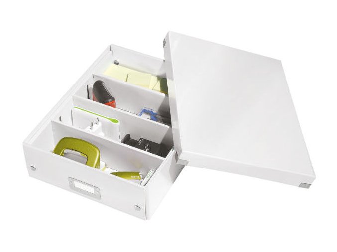 organizacni krabice click n store bila a4 4323