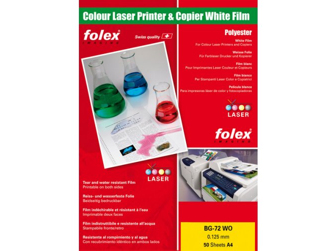 FOLEX BG 72 WO DIN A4 - 50 listů