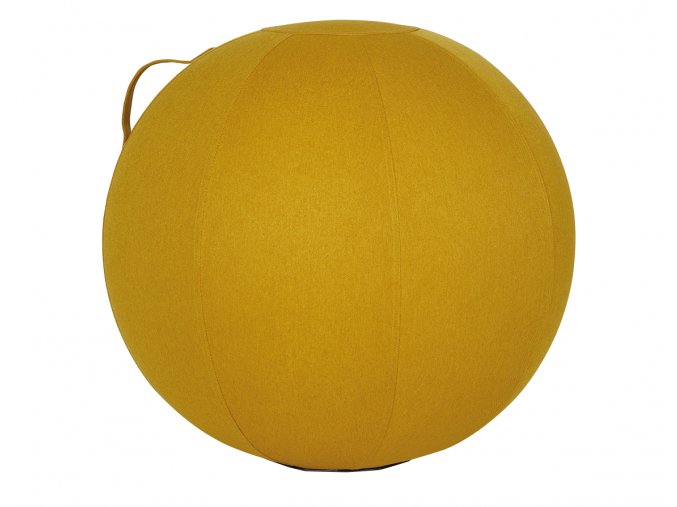 Ergonomický sedací míč žlutý