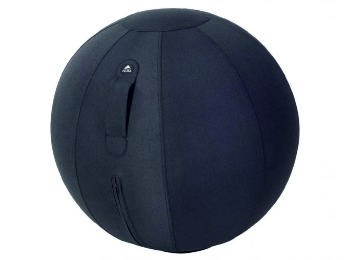 Ergonomický sedací míč černý