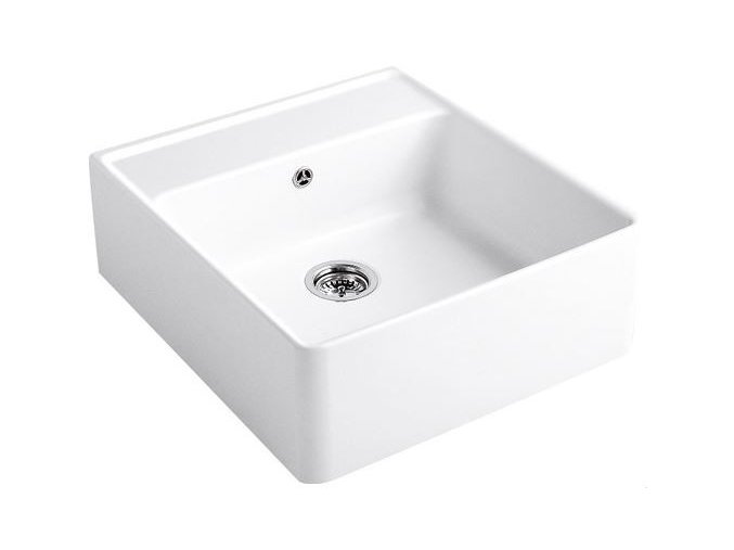 Keramický dřez Villeroy & Boch Single 595 Bílá keramika