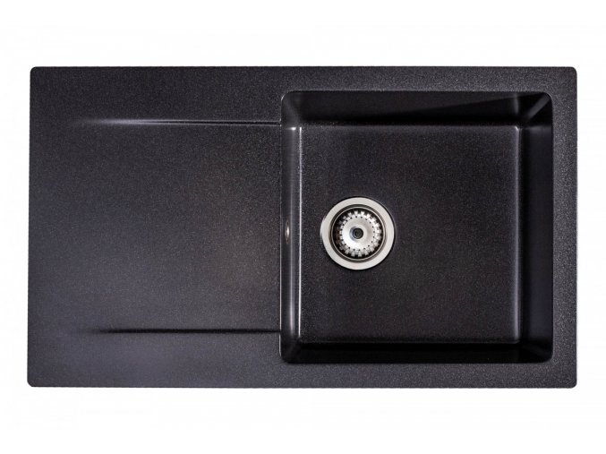 Granitový dřez Granisil Fabero 770.0 Black metallic
