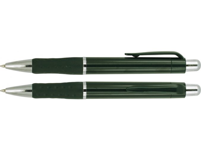 Kuličkové pero Corax 42, zelená tmavá