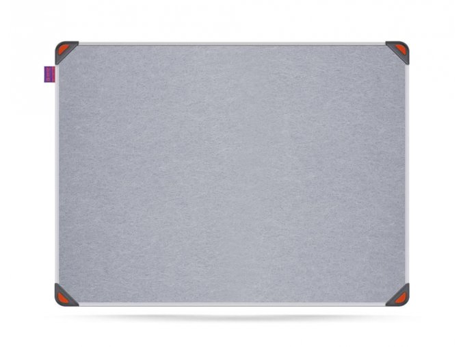 Filcová tabule šedá MEMOBE IDEA 60x45cm