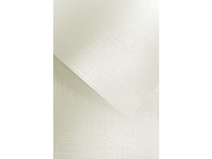 Galeria Papieru ozdobný papír Satina bílá 220g, 20ks