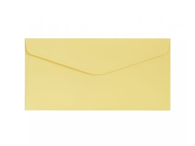 Galeria Papieru obálky DL Hladký žlutá 130g, 10ks