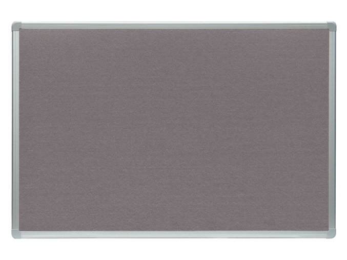 Filcová šedá tabule ARTA 60x90 cm
