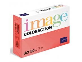 barevny papir image coloraction a3 80g jahodove cervena 500 ks 929