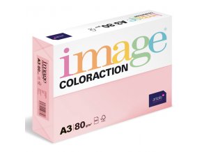 barevny papir image coloraction a3 80g pastelove ruzova 500 ks 925