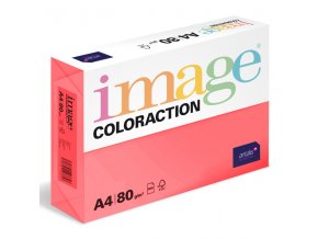 barevny papir image coloraction a4 80g reflexni ruzova 500 ks 940