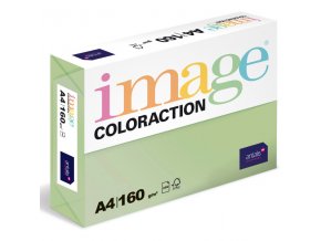 barevny papir image coloraction a4 160g pastelove zelena 250 ks 5898