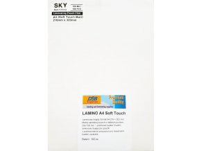 Laminovací fólie A4-100 mic. Matné Soft Touch 100ks