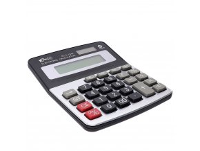 Kalkulačka Redfir, černá/stříbrná