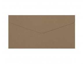Galeria Papieru obálky DL Kraft tmavě béžová 120g, 10ks