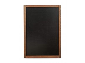 Černá tabule na křídy v dřevěném rámu 60x87 cm