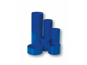 Plastový stojánek CONCORDE 6-dílný kulatý, modrý