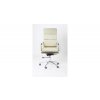 Kancelářská židle ADK Soft, krémová