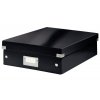 organizacni krabice click n store cerna a4 4326