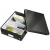 organizacni krabice click n store cerna a4 4325