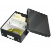 organizacni krabice click n store cerna a5 4341