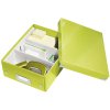 organizacni krabice click n store zelena a5 4353