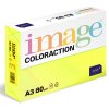 barevny papir image coloraction a3 80g reflexni zluta 500 ks 919